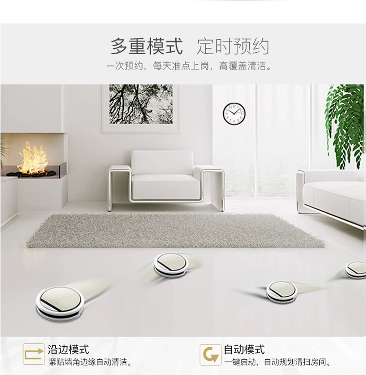 ILIFE Wisdom V5 quét robot mỏng thông minh tự động lau máy hút bụi nhà câm - Robot hút bụi