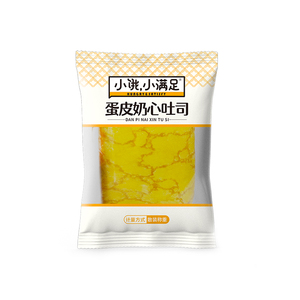 宏途！蛋皮奶心吐司面包420g