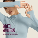 Спортивная куртка, удерживающий тепло лонгслив для спортзала для йоги, в обтяжку, для бега