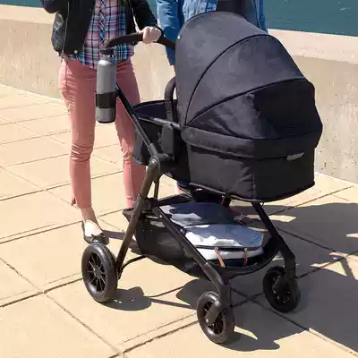 American imported evenflo baby stroller two-way high landscape can sit and lie newborn sleeping basket basket trolley