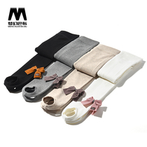 Girl Beats Bottom Pants Spring Autumn Thin style stockings Children outwear white stomatpants Conjoined Sox Sox Sox girl pants Sox