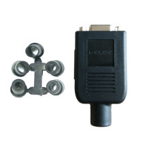 Kubiker VGA female DB15 hole welding-free assembled quick coupling VGA welding-free joint