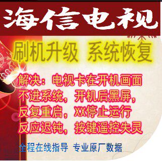 Haixin LED50K610X3D (0000) (1011) Data program firmware software U disc brushed machine package