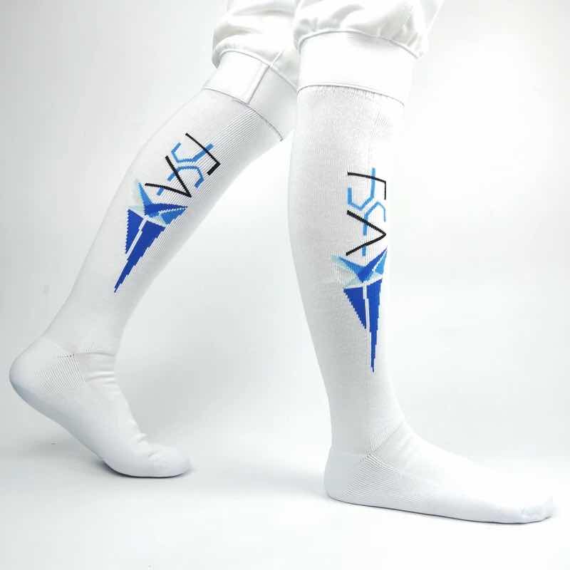 Fencing equipment Fencing socks Stockings Cotton thickened design Flower sword Epee Sword Protector 