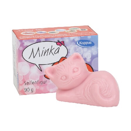 German original imported kappus caberine baby cartoon bath soap soap small powder cat 90g