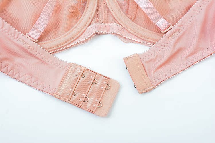 Kích thước lớn ren gợi cảm không có áo ngực xốp thoải mái thoáng khí phần mỏng chất béo mm đồ lót nữ siêu mỏng thiết lập áo ngực - Bộ đồ lót đồ tắm biển