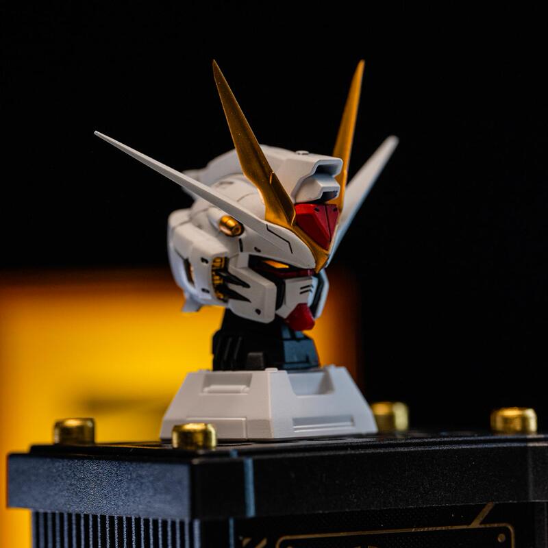 In Stock  Minerva Mg Mgex Strike Freedom Extraordinary Strike Freedom Head Sculpt Light-Up Bonus