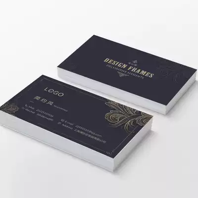 Print business card making customized double-sided printing card custom design company business creative QR code