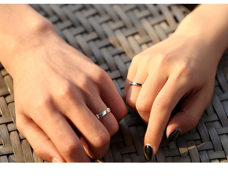 Bague mixte VEERADY    en Argenterie - Ref 3088832 Image 14