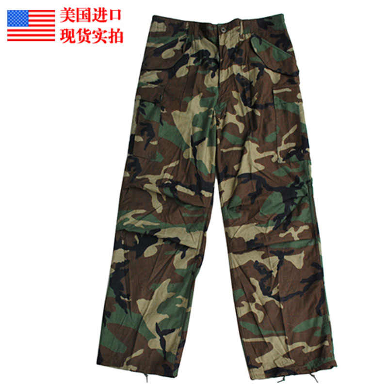 US Military Version Original Products Public Hair BU M65 Four Cushes for Combat as Pants Military Fans Tactical Long Pants Winter Thickening