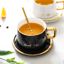 European coffee cup set home simple luxury ceramic afternoon tea tea tea cup with dish spoon gift box