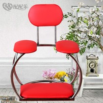 Residential furniture Shower chair Club Butterfly sauna water bed Fun bath chair Massage wooden horse stool Sauna supplies
