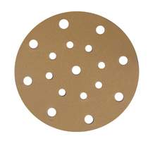 (Gifts) dry grinding yellow sand 6 inches 17 holes 120#150#180#240#400# Single dimensions random