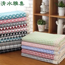 Good goods cotton linen tablecloth cloth Garden Garden hipster rectangular coffee table Japanese Net red table cloth