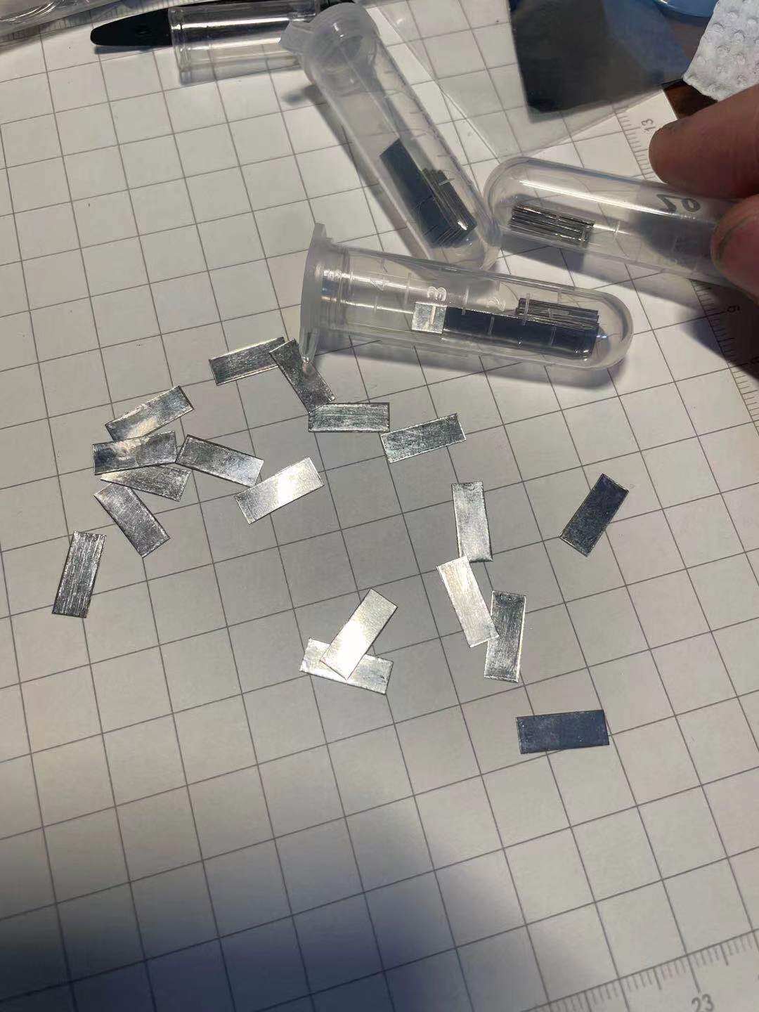 实验室科研级纯铂片Pt片纯度99.99% 工作铂电极可开票定制带证书