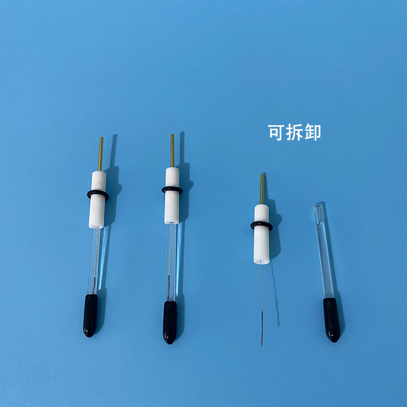 北京精科 微型可拆装R0302银-氯化银参比电极 Ag/Agcl 直径3.8mm
