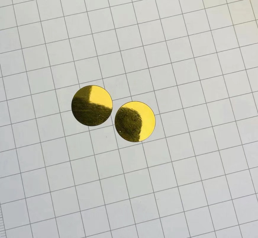 纯黄金片电极 纯度99.99%  AU金片5*10*0.1mm 圆形方形有检测报告