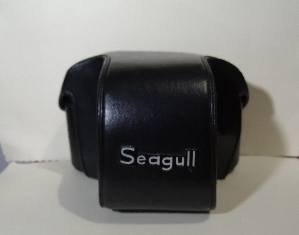 Leather sleeve for the seagull DF-1 DF-2 camera for the use of the