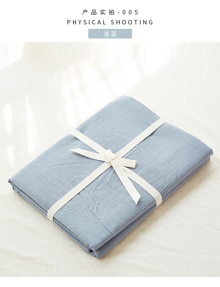 M Li Yan gia đình bông rửa một mảnh khăn trải giường cotton bông Simmons nắp bảo vệ 1,5 1,8 1,2 m bedspread - Trang bị Covers Ga chun và ga phủ