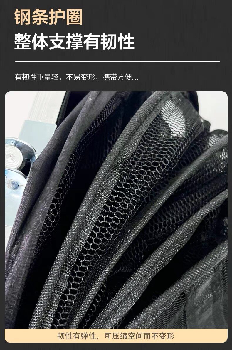 Портативная маленькая быстросохнущая складная рыболовная сеть для рыбалки, сетчатая сумка 渔夫起源 