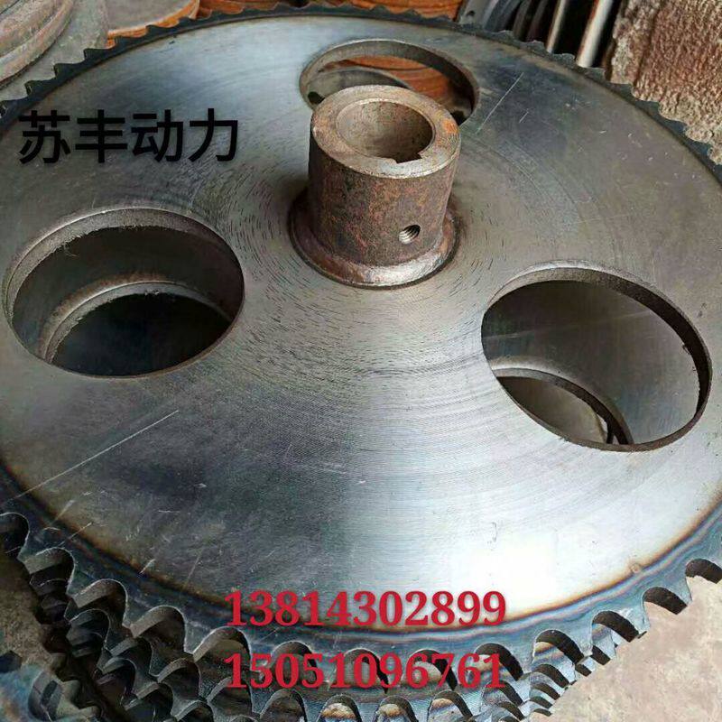 Blast machine accessories blast machine single row double rows chain lift roller chain gear manufacturer direct sales
