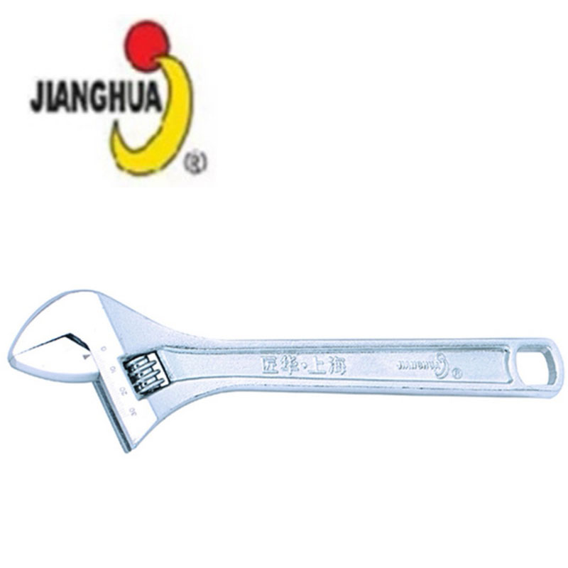 Craftsman Hua adjustable wrench open plate anti-slip handle live mouth 6 inches 8 inches 12 inches 15 inches 18 inches 24 inches