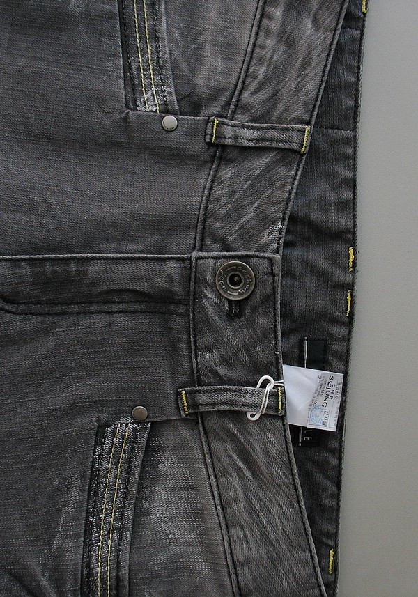 Quần [Y120-505] Quần nữ hàng hiệu mới đích thực là quần denim mỏng 0,56kg quần bò nữ ống rộng