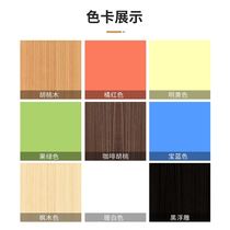 Training table and chair combination foldable conference table with wheels mobile simple flip training table double desk long table