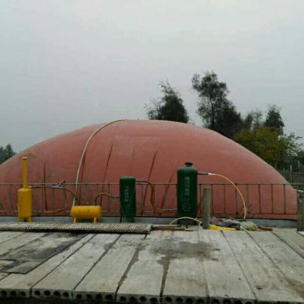 Red mud soft biogas tank farm fermentation tank biogas bag farm biogas project new biogas bag