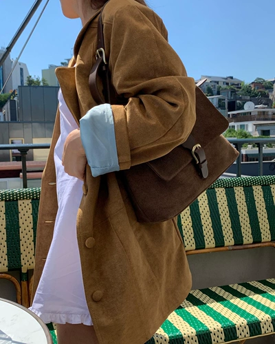 Ретро демисезонная сумка на одно плечо, Южная Корея