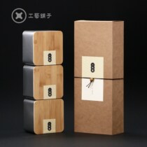 Brief Iron Guanyin Large Red Robes Universal Tea Leaf Jars casket Pendulum Tea Leaves BOXES IRON BOX CUSTOMIZE EMPTY BOX