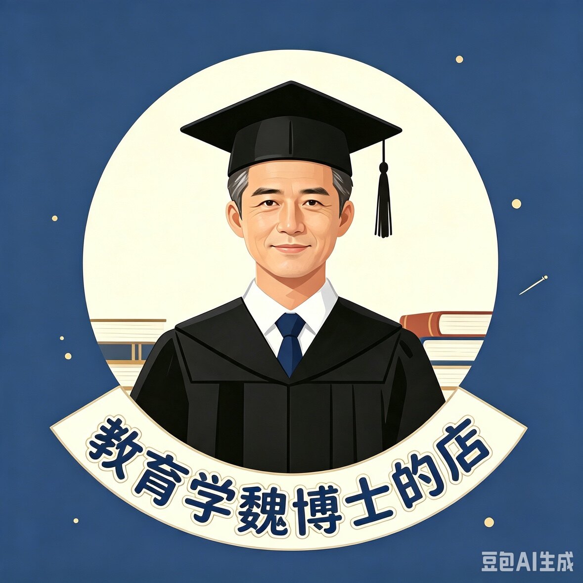 教育学魏博士的店的LOGO