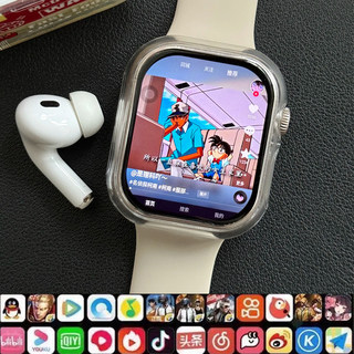 2025 new smart children's phone watch can insert card cellular to play games free download for teenagers and junior high school students