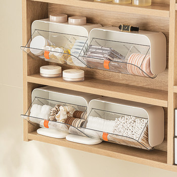 Nachuan bathroom mirror cabinet storage box wall-mounted
