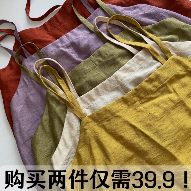 Two or Three-Piece Song Dynasty-Style Camisole Undershirt in Various Colors, Basic Versatile Everyday Wear for Spring, Summer, and Autumn, Comfortable and Breathable Tank Top