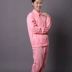 Nhà máy thực phẩm overalls phù hợp với nam giới và phụ nữ ve áo tay dài dây kéo quần áo sạch vệ sinh xưởng đồ bộ kiểu Bộ đồ