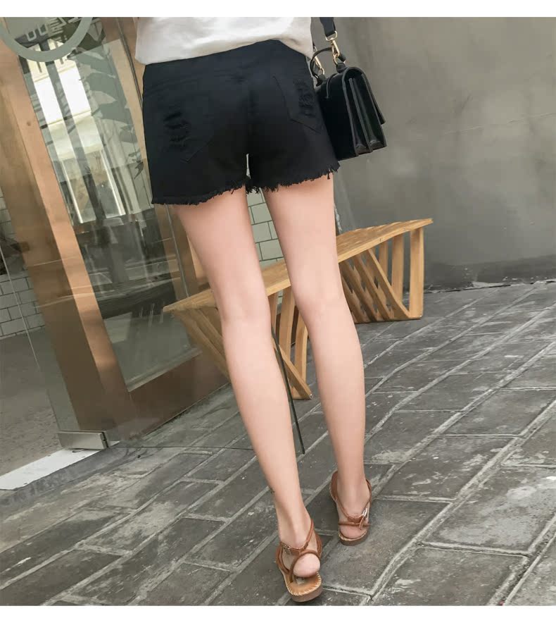 Phụ nữ mang thai quần short nữ mô hình mùa hè 2018 new loose bên ngoài mặc dạ dày lift quần mùa hè phụ nữ mang thai quần mùa xuân hè phần mỏng