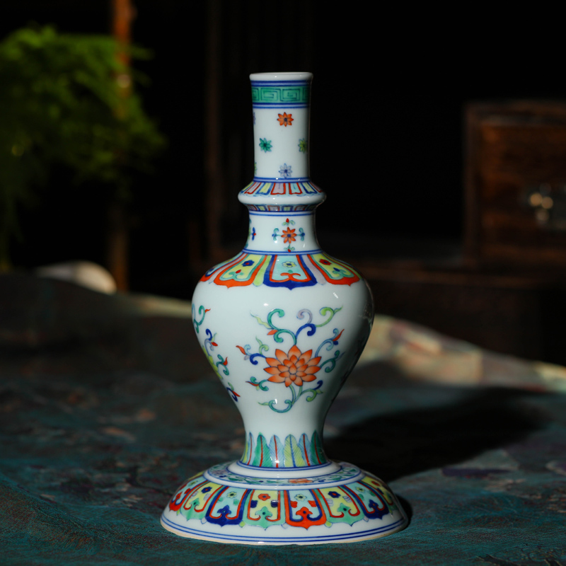 Offered home - cooked archaize of jingdezhen porcelain based holder in furnishing articles hand - made porcelain collection bucket color ceramic art collection