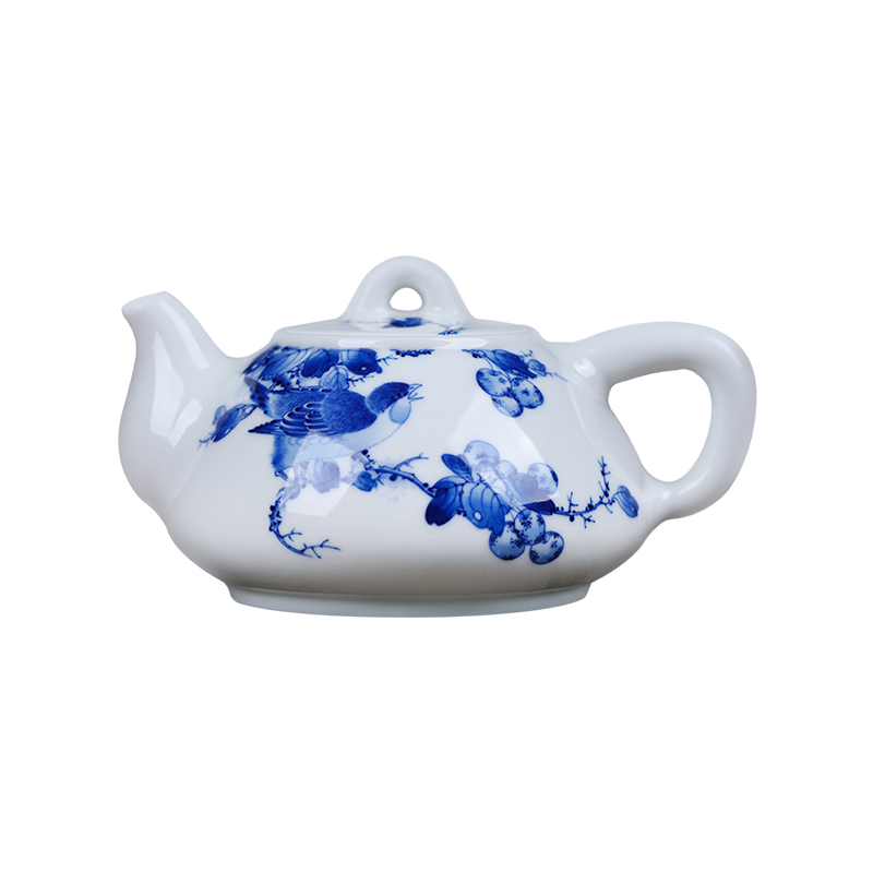 Offered home - cooked in jingdezhen ceramic teapot kung fu tea teapot tea kettle blue and white porcelain tea kettle