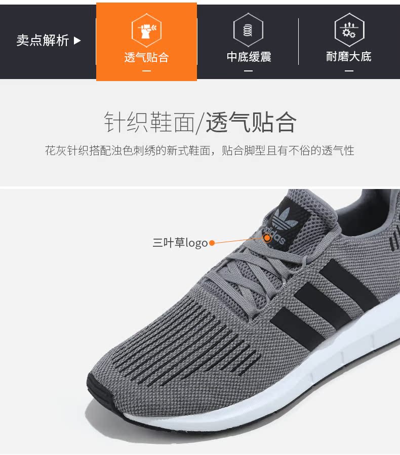 Giày thể thao nam Adidas 2018 mùa thu mới, giày thể thao clover thấp để giúp giày thường nhẹ CQ2115 giày bitis nữ