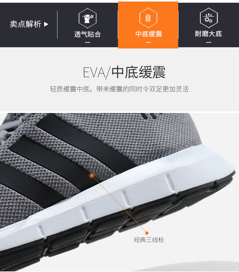 Giày thể thao nam Adidas 2018 mùa thu mới, giày thể thao clover thấp để giúp giày thường nhẹ CQ2115 giày bitis nữ