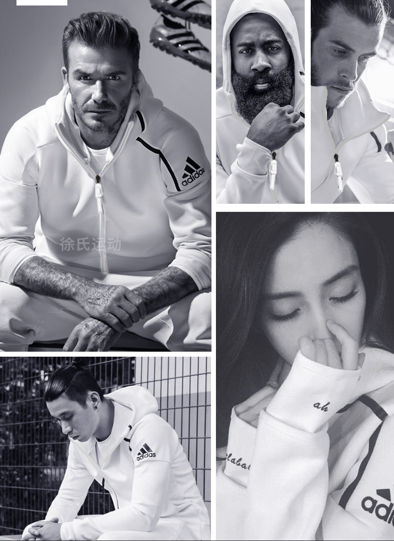Adidas ZNE áo khoác nam mùa thu áo khoác mới ZNE đan thể thao chạy mặc giản dị CD6277 áo khoác nỉ lining