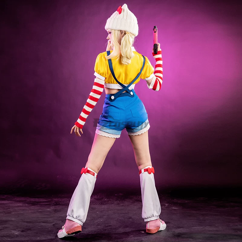 Костюм для косплея EZcosplay Overwatch 2 linkage Juno cos suit Hello Kitty аниме-костюм для женщин