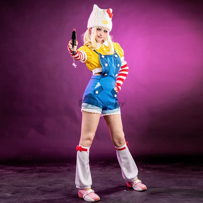 Костюм для косплея EZcosplay Overwatch 2 linkage Juno cos suit Hello Kitty аниме-костюм для женщин