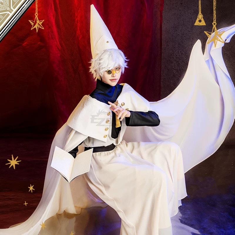 Коническая шляпа EZcosplay магическая мастерская косплей мужской набор костюма Чифли для игры и аниме