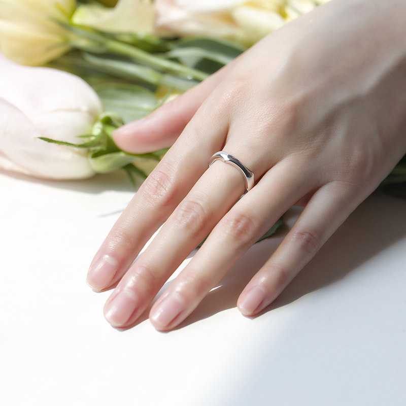 Bague mixte en Argenterie - Ref 3087542 Image 4