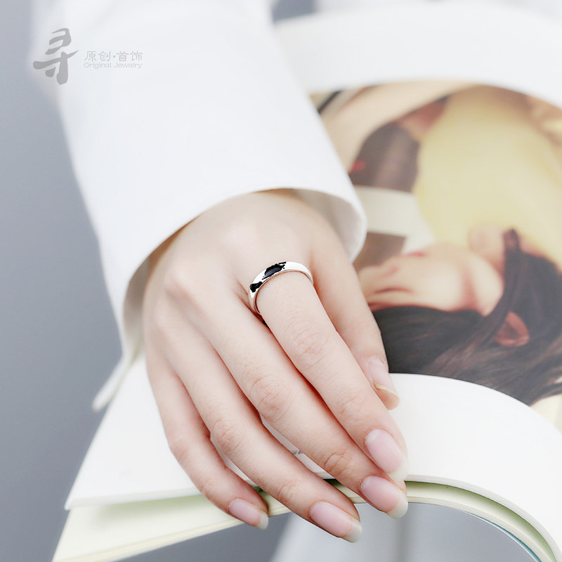 Bague mixte en Argenterie - Ref 3088606 Image 3