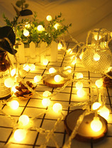 LED small color lights flash lights string lights starry battery models interior decoration Romantic festive home New Year wedding