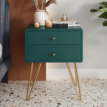 Nordic bedside table simple modern bedroom Net red storage cabinet small ins Wind iron art light luxury bedside small cabinet