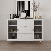 Light luxury sideboard modern minimalist kitchen cabinet locker living room porch cabinet Nordic home tea cabinet cupboard